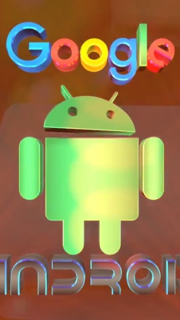 Google and Android Logo video clip